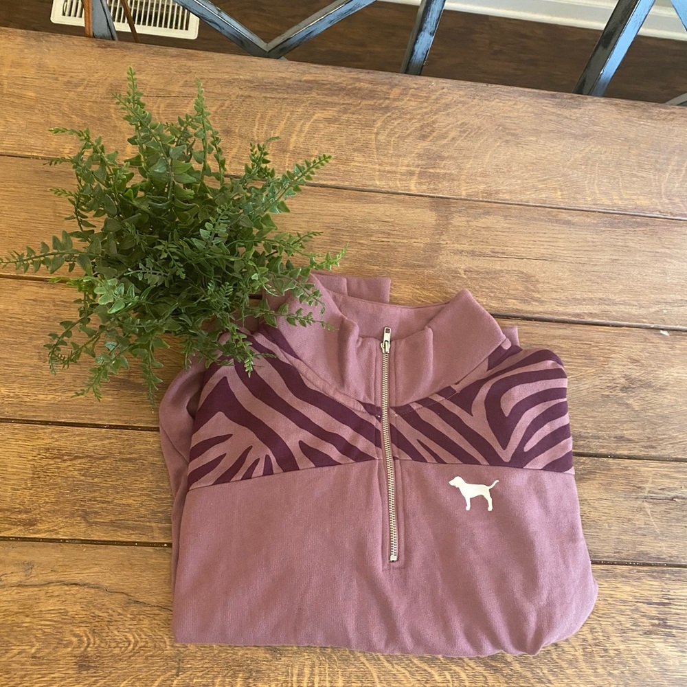 PINK Victoria Secret half zip